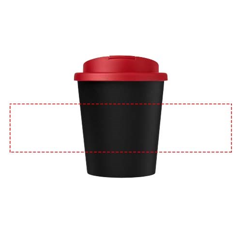 Americano® Espresso Eco 250 ml recycelter Isolierbecher mit auslaufsicherem Deckel 