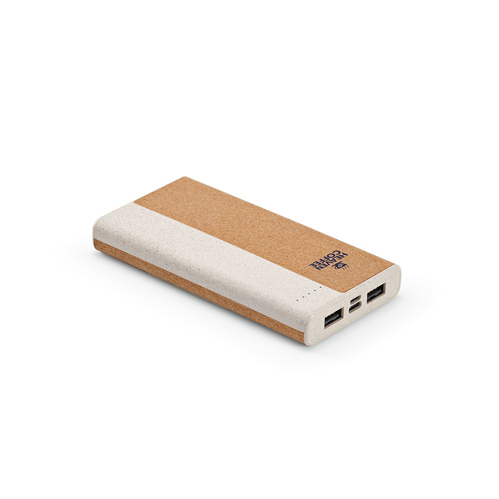 Archimedes Powerbank Batterie 10 000 mAh  - Natur