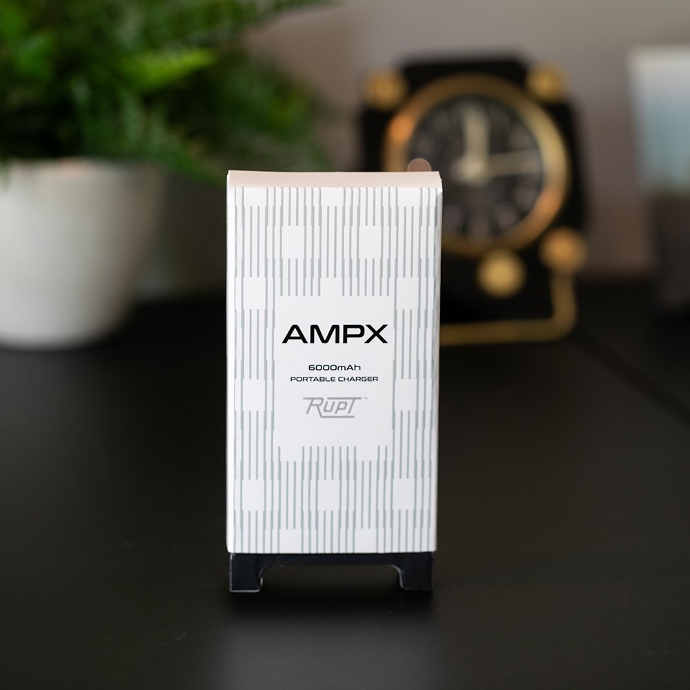 Ampx Powerbank Batterie 6 000 mAh  - Weiß