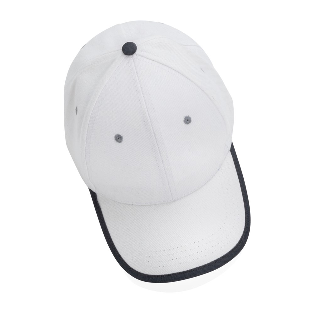 Impact AWARE™ 280gr Brushed rCotton 6 Panel Kontrast-Cap