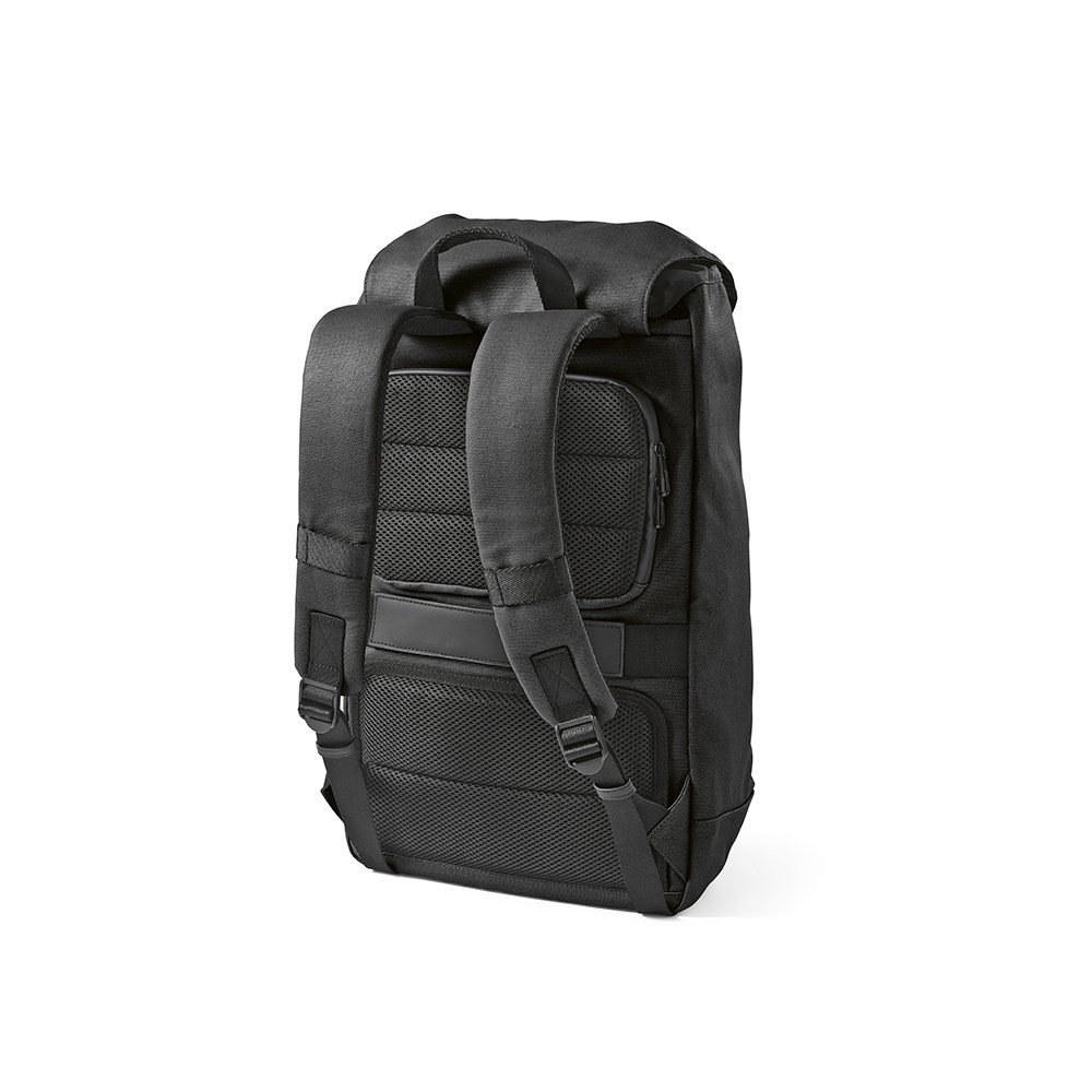 Copenhagen Laptop Rucksack 20L recy. Baumwolle 240 gsm  - Schwarz