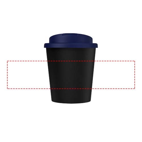 Americano® Espresso Eco 250 ml recycelter Isolierbecher mit auslaufsicherem Deckel 