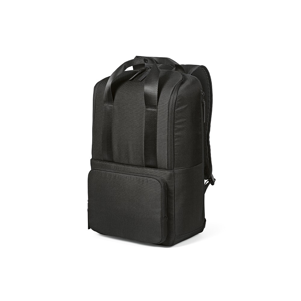 Bucharest Rucksack 18L rPET 600D - Schwarz