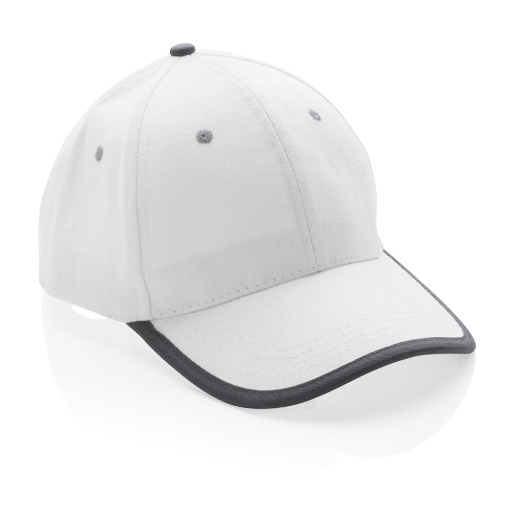 Impact AWARE™ 280gr Brushed rCotton 6 Panel Kontrast-Cap