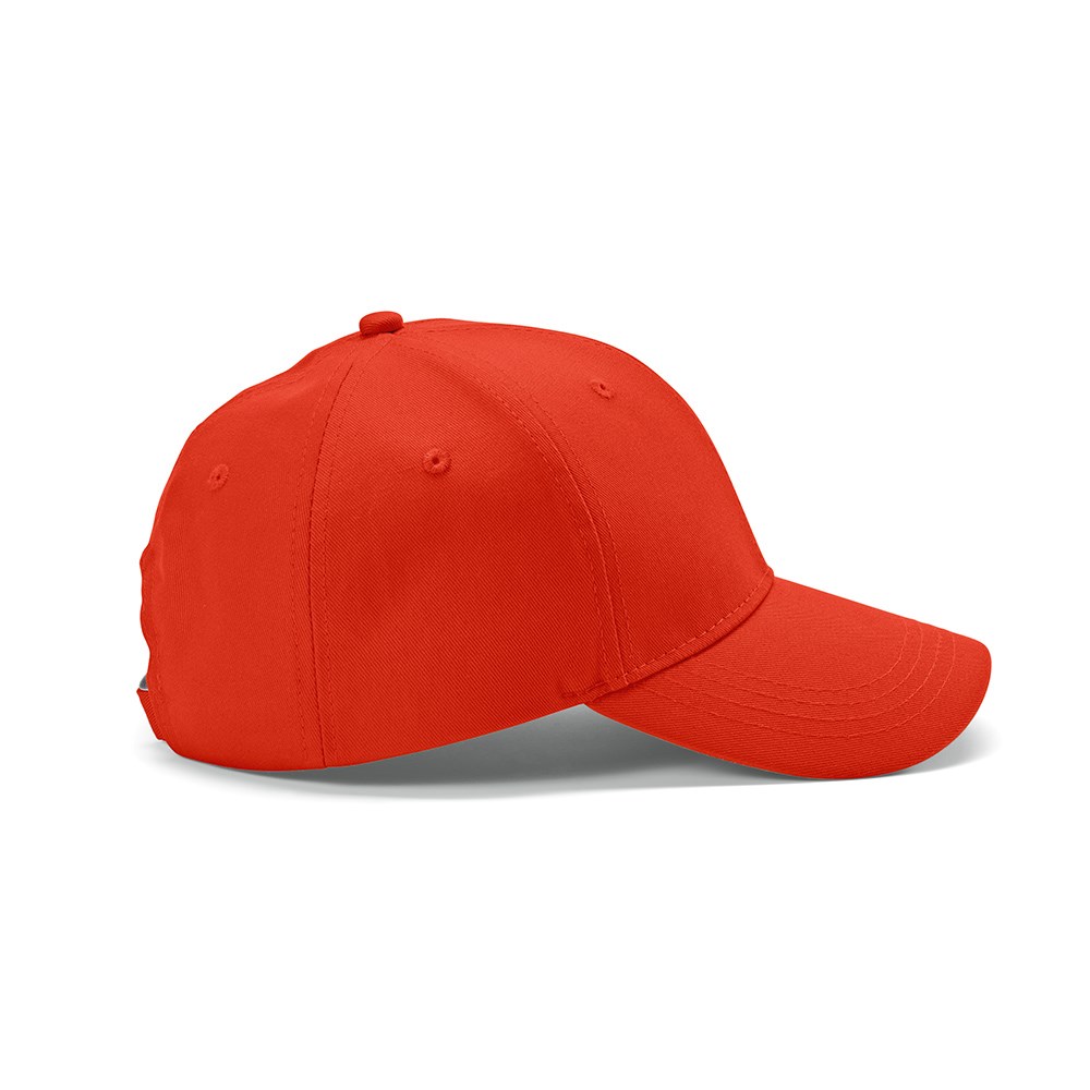 Darrell Cap recy. Baumwolle 280 gsm  - Rot