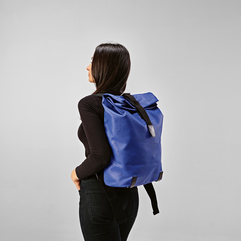 Berlin Rucksack 23L recy. Baumwolle 340 gsm  - Blau