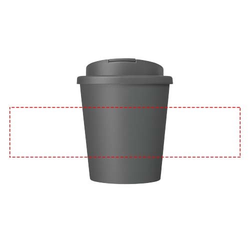 Americano® Espresso Eco 250 ml recycelter Isolierbecher mit auslaufsicherem Deckel 