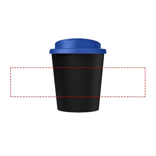 Americano® Espresso Eco 250 ml recycelter Isolierbecher mit auslaufsicherem Deckel 