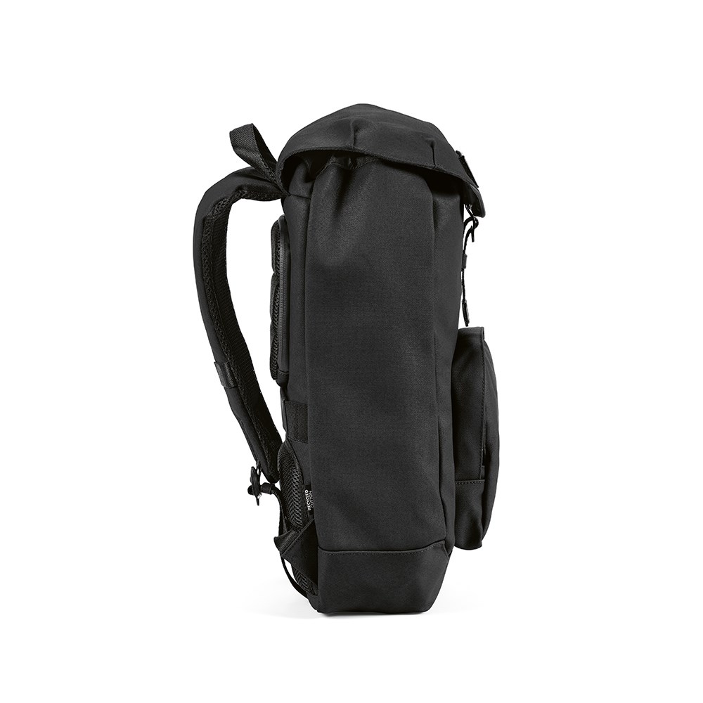 Copenhagen Laptop Rucksack 20L recy. Baumwolle 240 gsm  - Schwarz