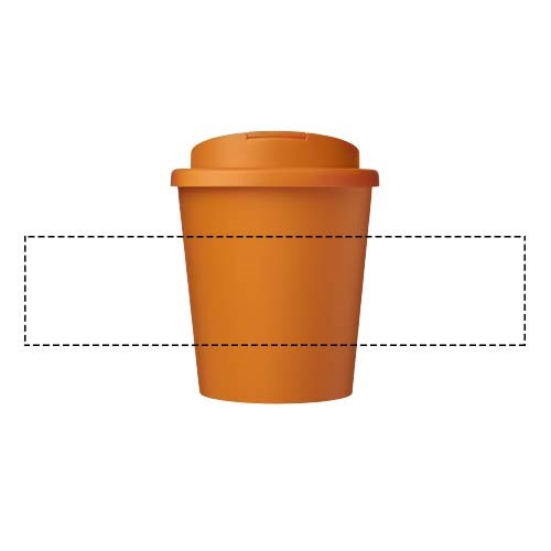 Americano® Espresso Eco 250 ml recycelter Isolierbecher mit auslaufsicherem Deckel 