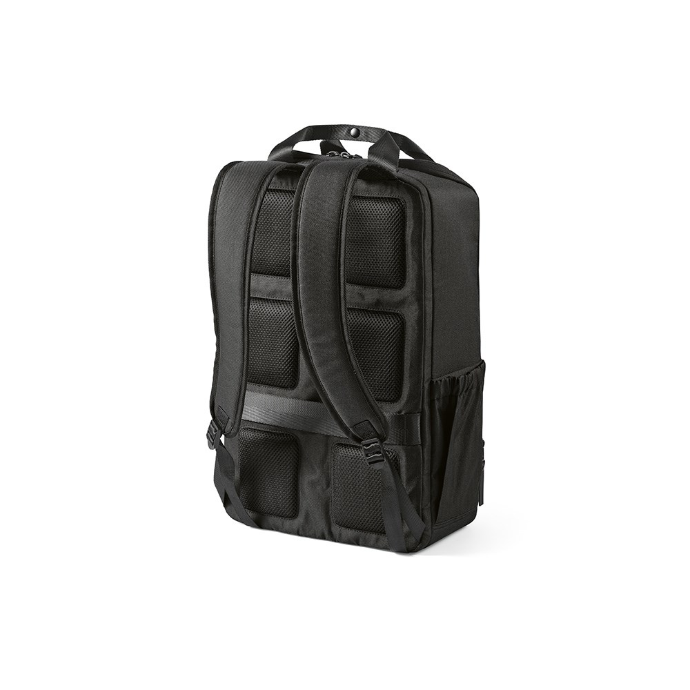 Bucharest Rucksack 18L rPET 600D - Schwarz