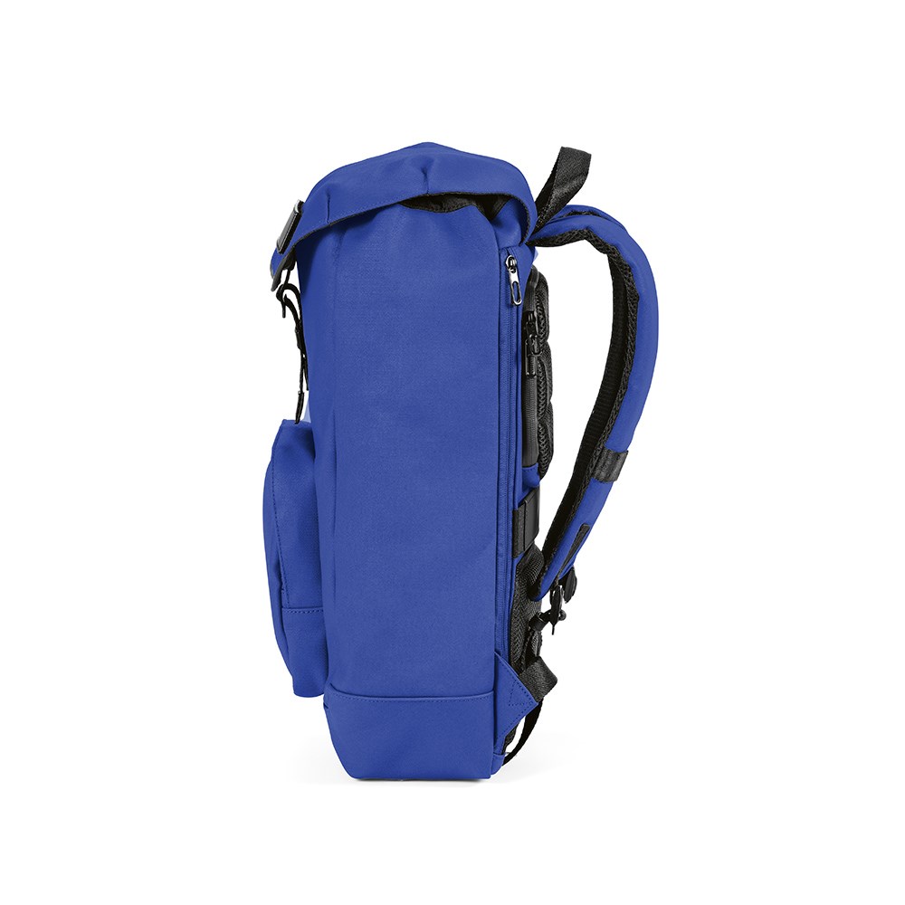 Copenhagen Laptop Rucksack 20L recy. Baumwolle 240 gsm  - Blau