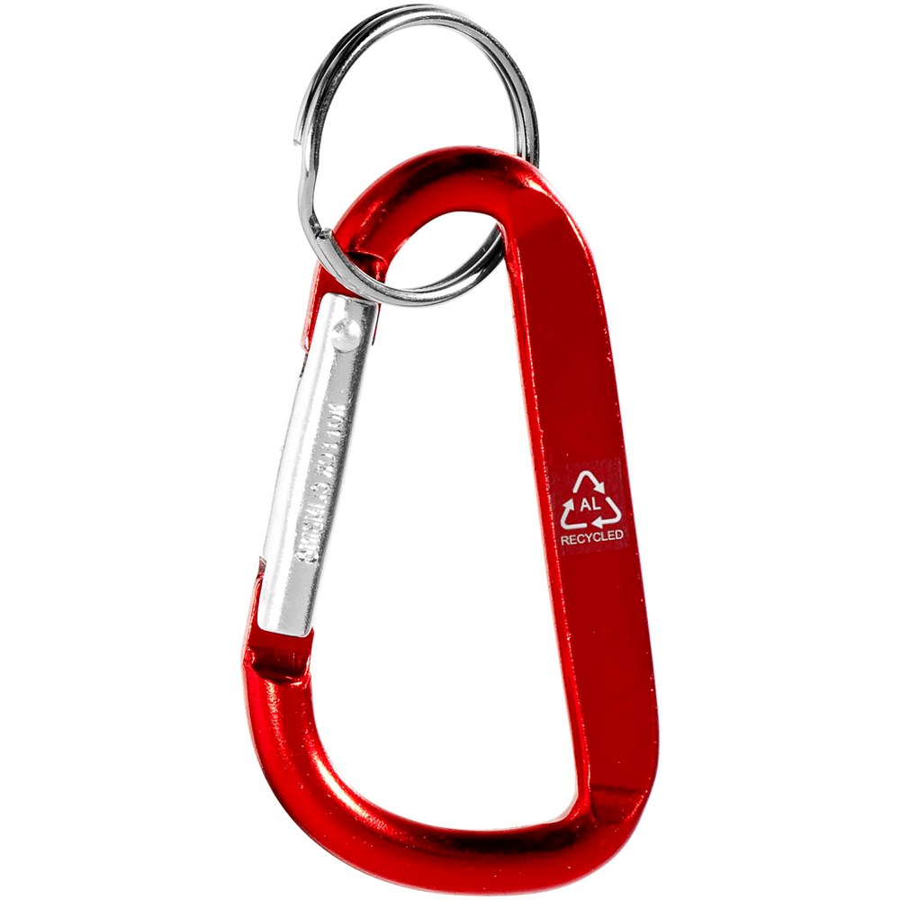 Timor RCS Karabiner Schlüsselanhänger aus recyceltem Aluminium 