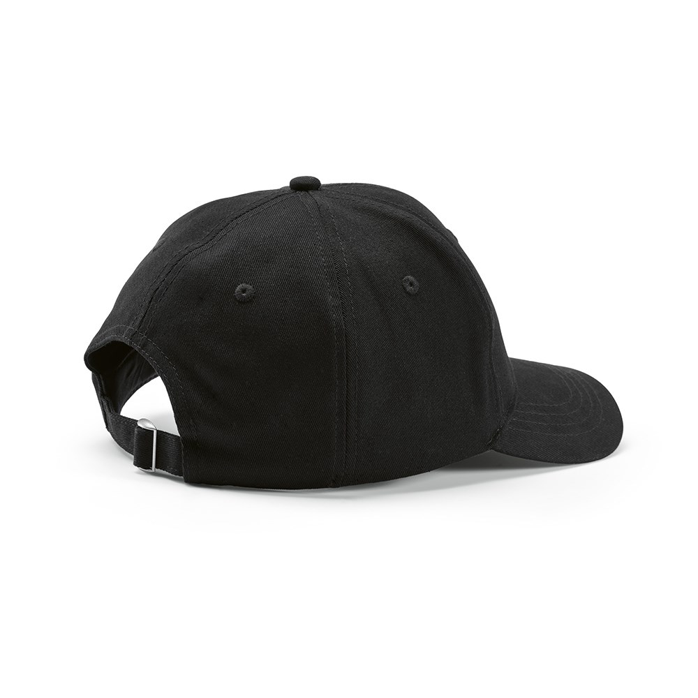 Darrell Cap recy. Baumwolle 280 gsm  - Schwarz