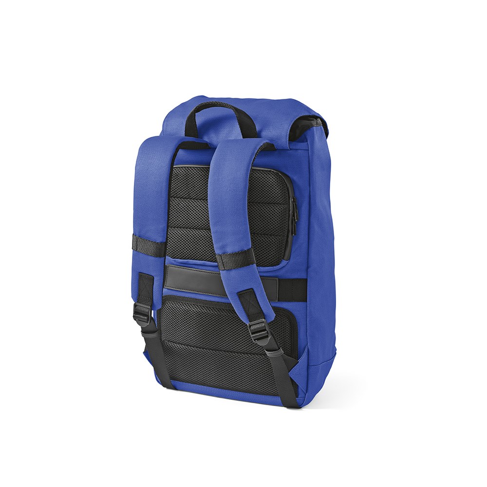 Copenhagen Laptop Rucksack 20L recy. Baumwolle 240 gsm  - Blau