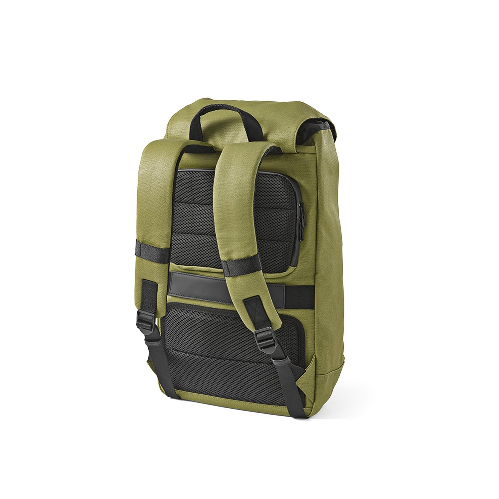 Copenhagen Laptop Rucksack 20L recy. Baumwolle 240 gsm  - Armeegrün