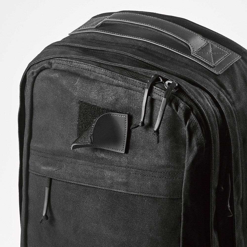 Copenhagen Laptop Rucksack 20L recy. Baumwolle 240 gsm  - Schwarz