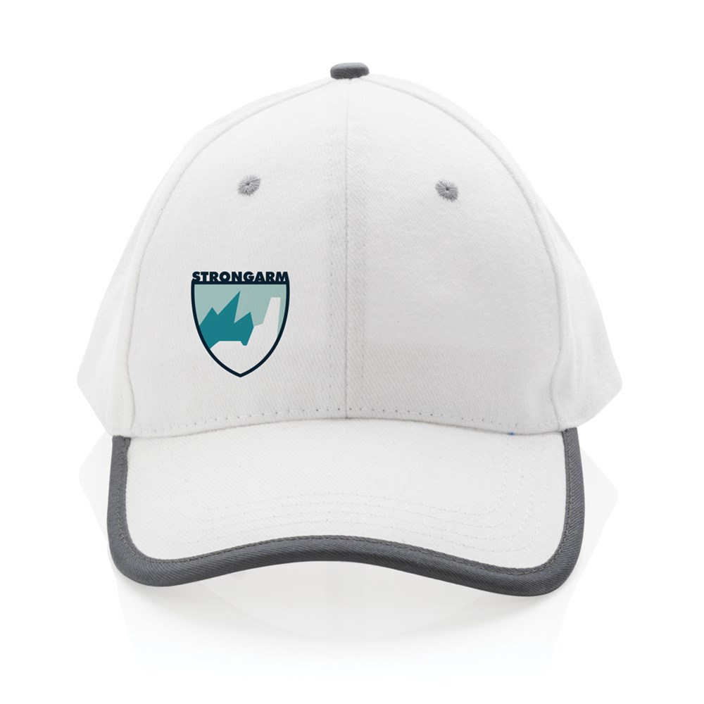 Impact AWARE™ 280gr Brushed rCotton 6 Panel Kontrast-Cap