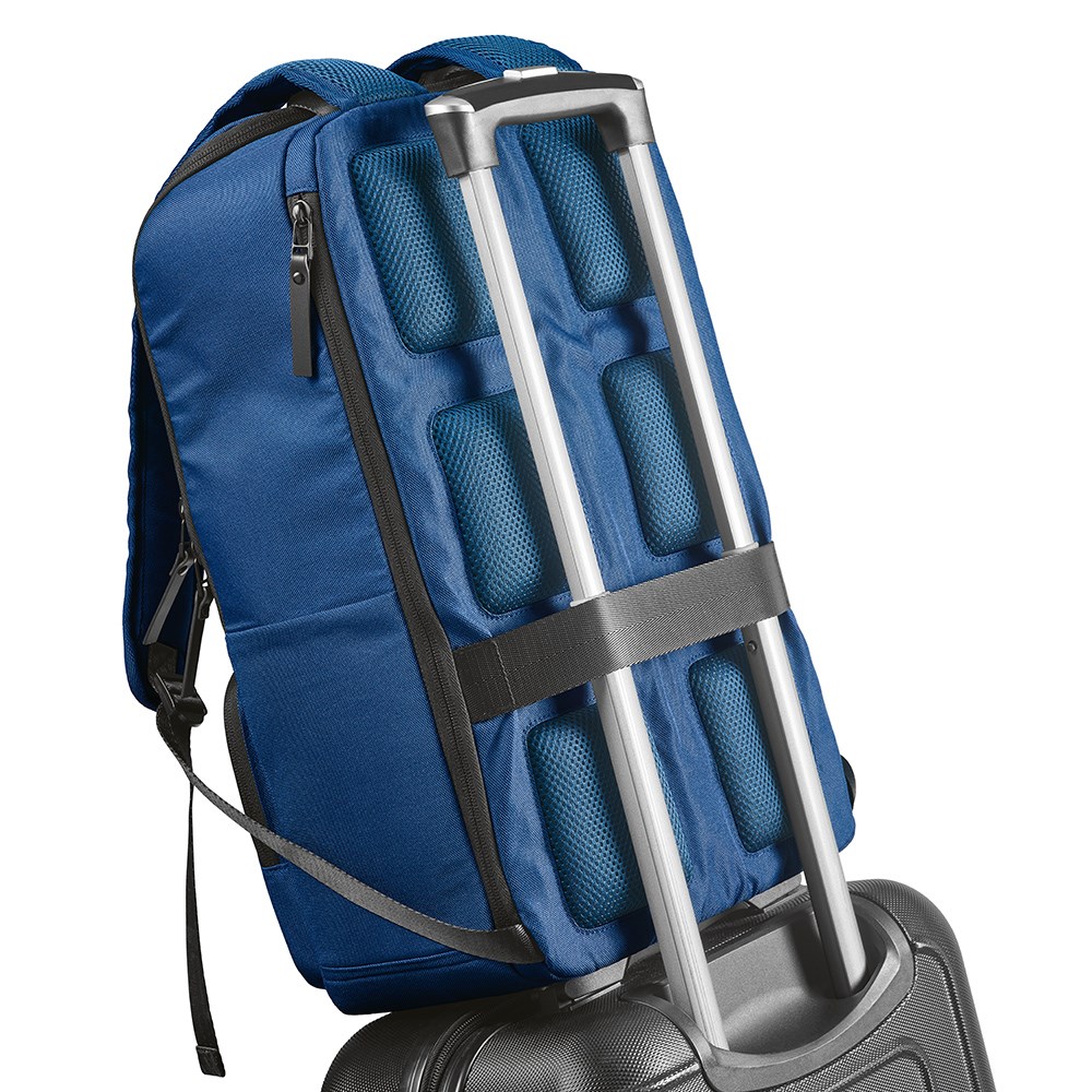 Bucharest Rucksack 18L rPET 600D - Blau