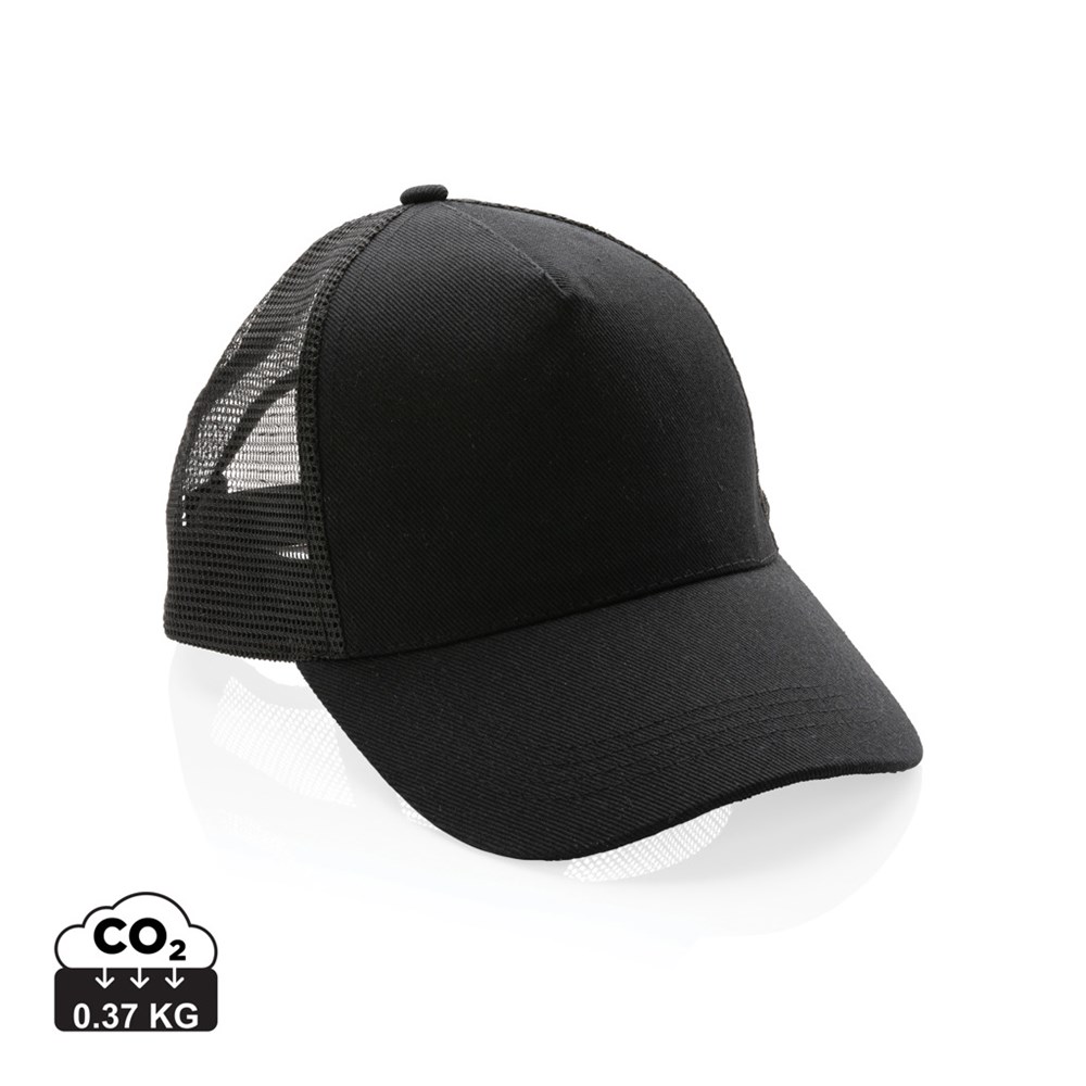 Impact AWARE™ 190gr Brushed rCotton 5 Panel Trucker-Cap