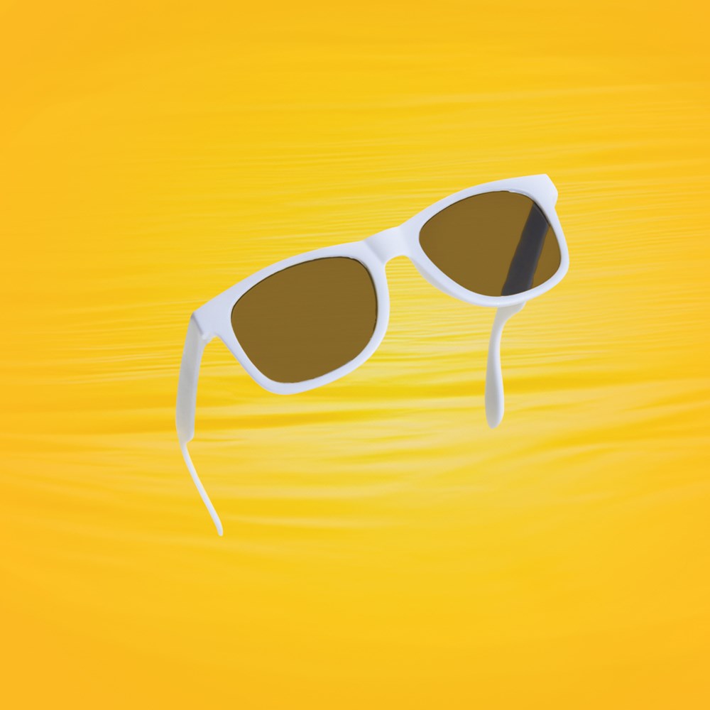 Sonnenbrille aus RCS recyceltem PP-Kunststoff