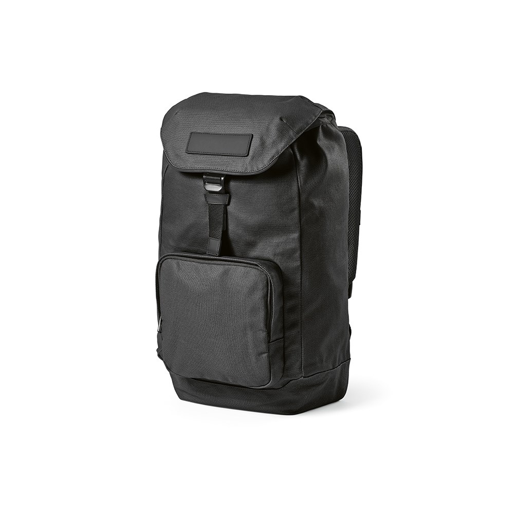 Copenhagen Laptop Rucksack 20L recy. Baumwolle 240 gsm  - Schwarz