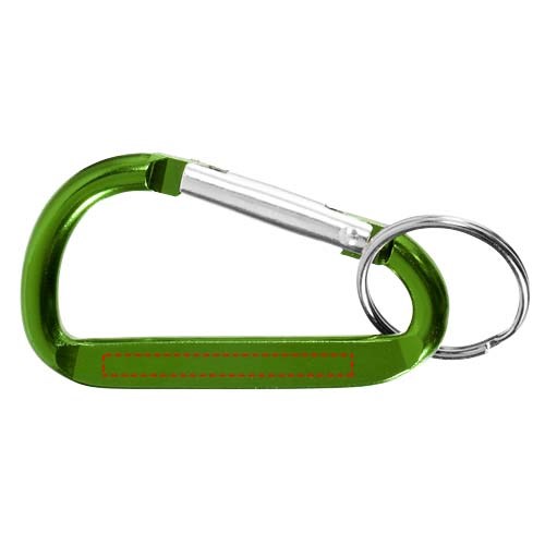 Timor RCS Karabiner Schlüsselanhänger aus recyceltem Aluminium 