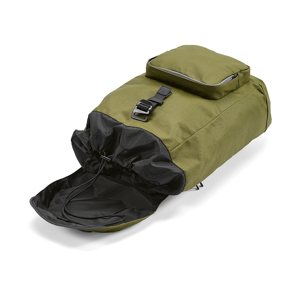 Copenhagen Laptop Rucksack 20L recy. Baumwolle 240 gsm  - Armeegrün