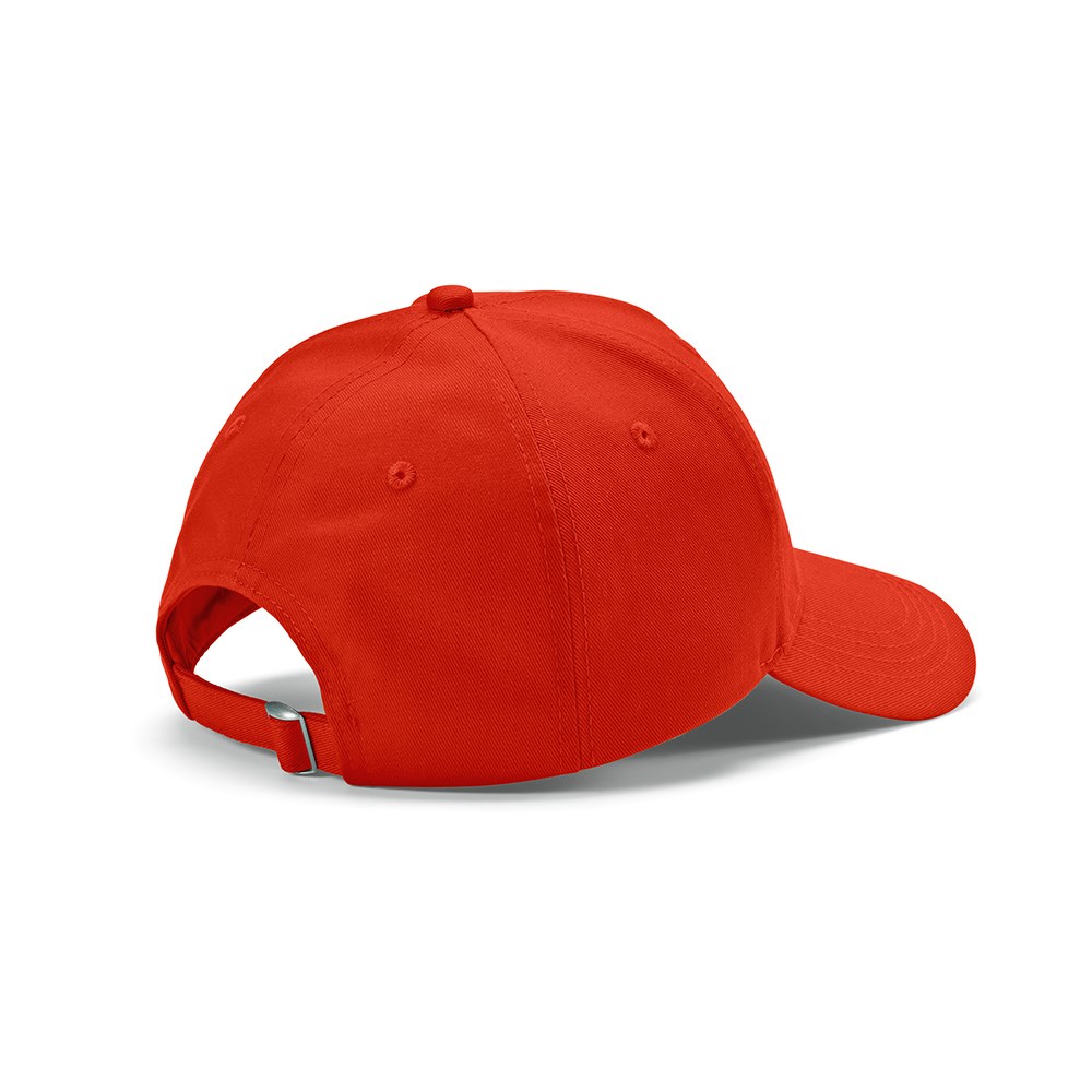 Darrell Cap recy. Baumwolle 280 gsm  - Rot