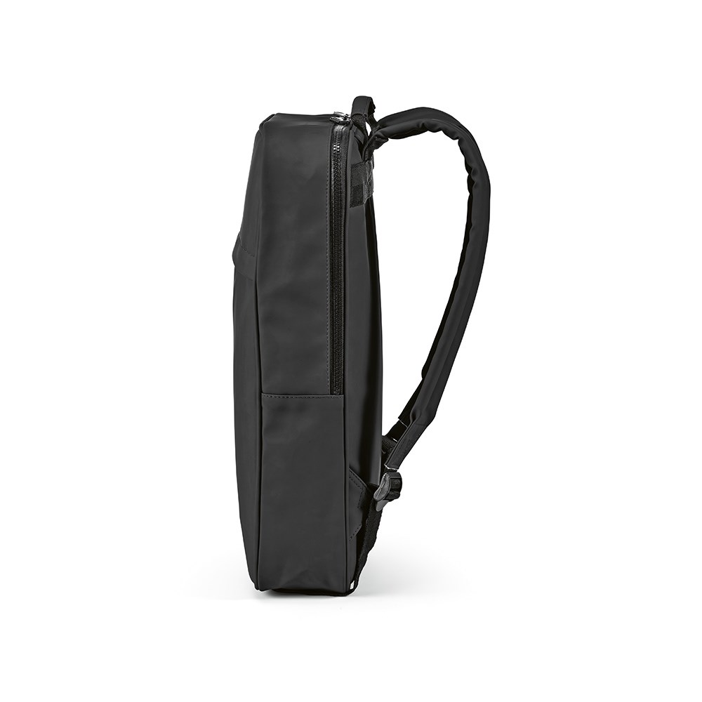 Amsterdam Rucksack 16L recy. PU  - Schwarz