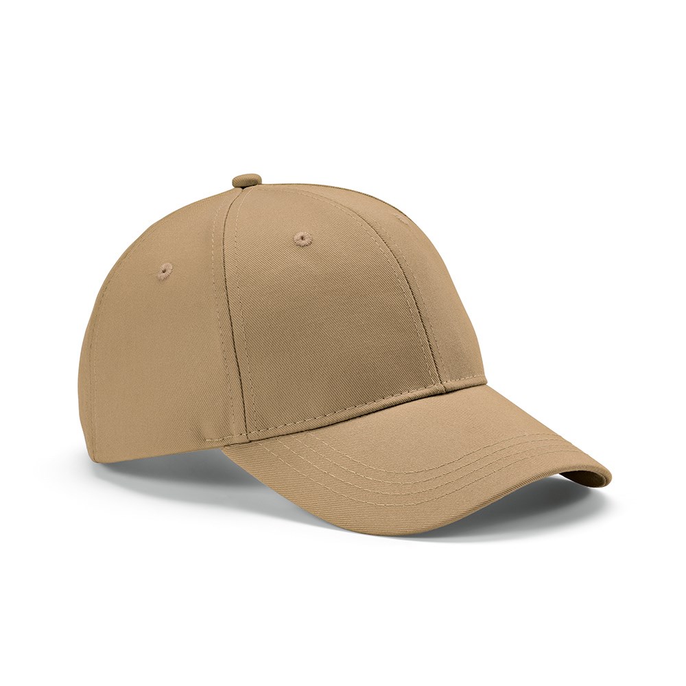 Darrell Cap recy. Baumwolle 280 gsm  - Kamel