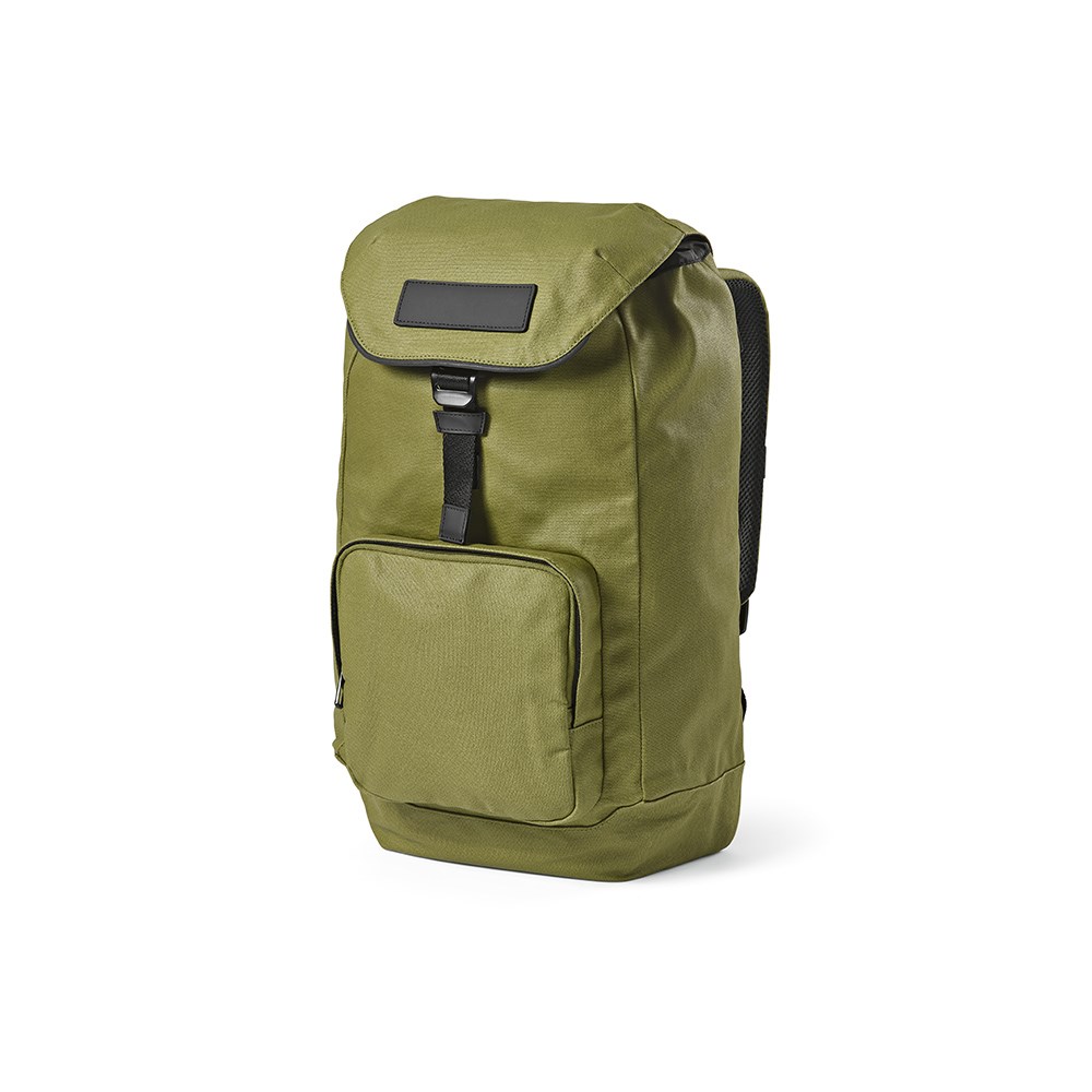 Copenhagen Laptop Rucksack 20L recy. Baumwolle 240 gsm  - Armeegrün